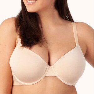 LIVELY The All-Day T-Shirt Bra 36DDD 36F Toasted Almond Underwire NWT 42101 NEW